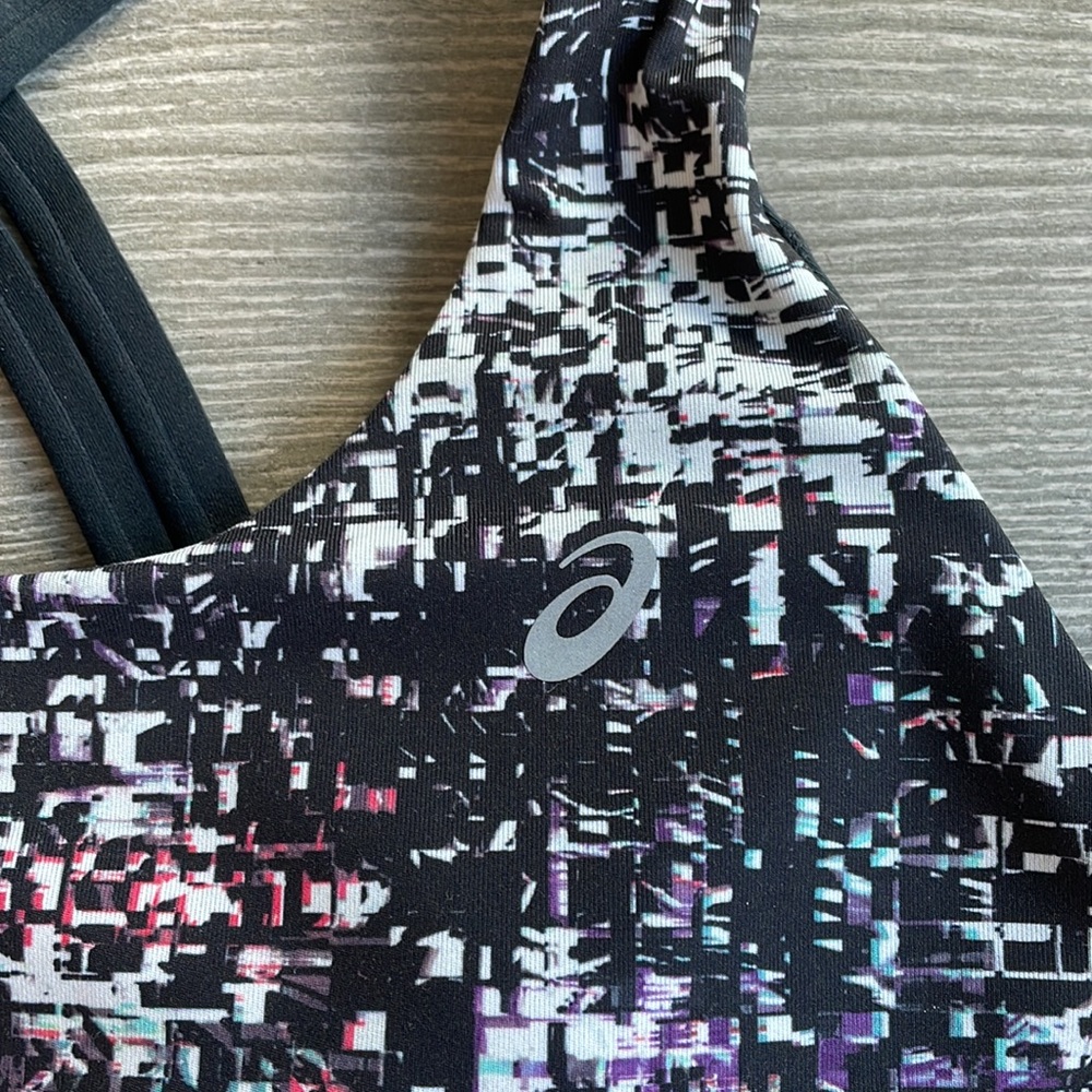 ASICS Multi-Color Sports Bra Size Small - Picture 2 of 4